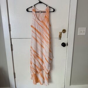 Sundance Orange/White Tie-dye Dress in Size M